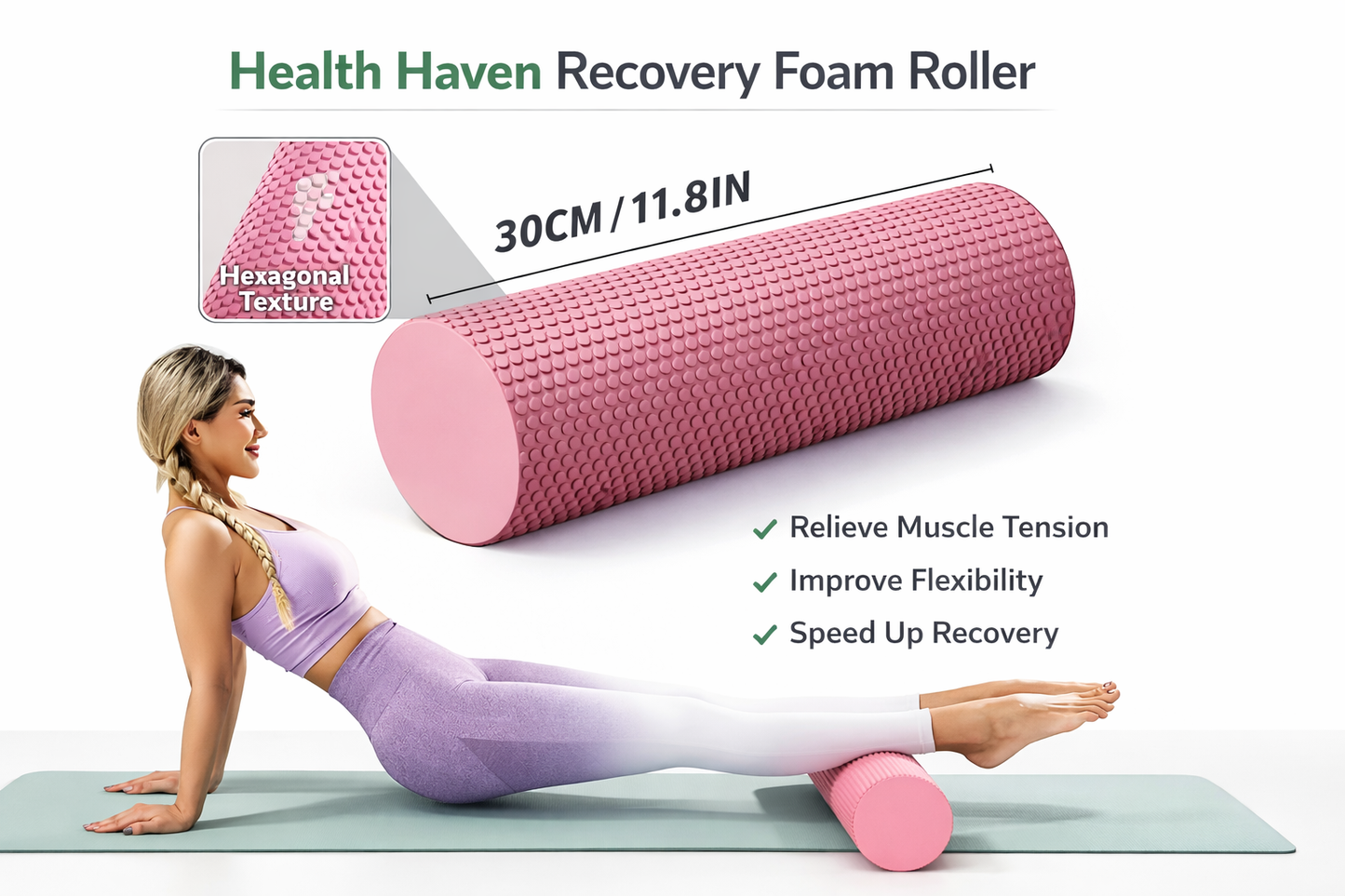 Health Haven Recovery Foam Roller