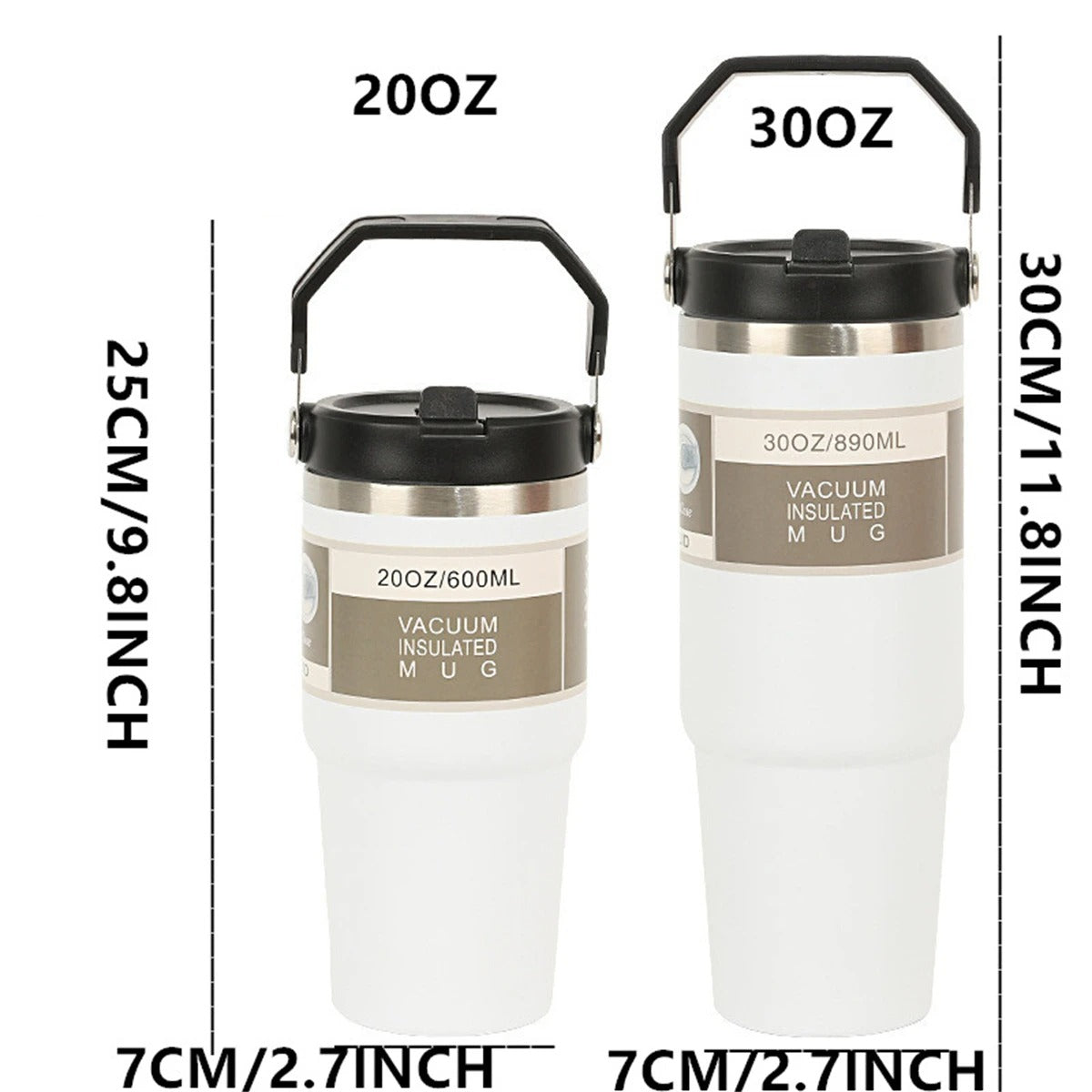 HydraCarry™ Vacuum Insulated Travel Tumbler