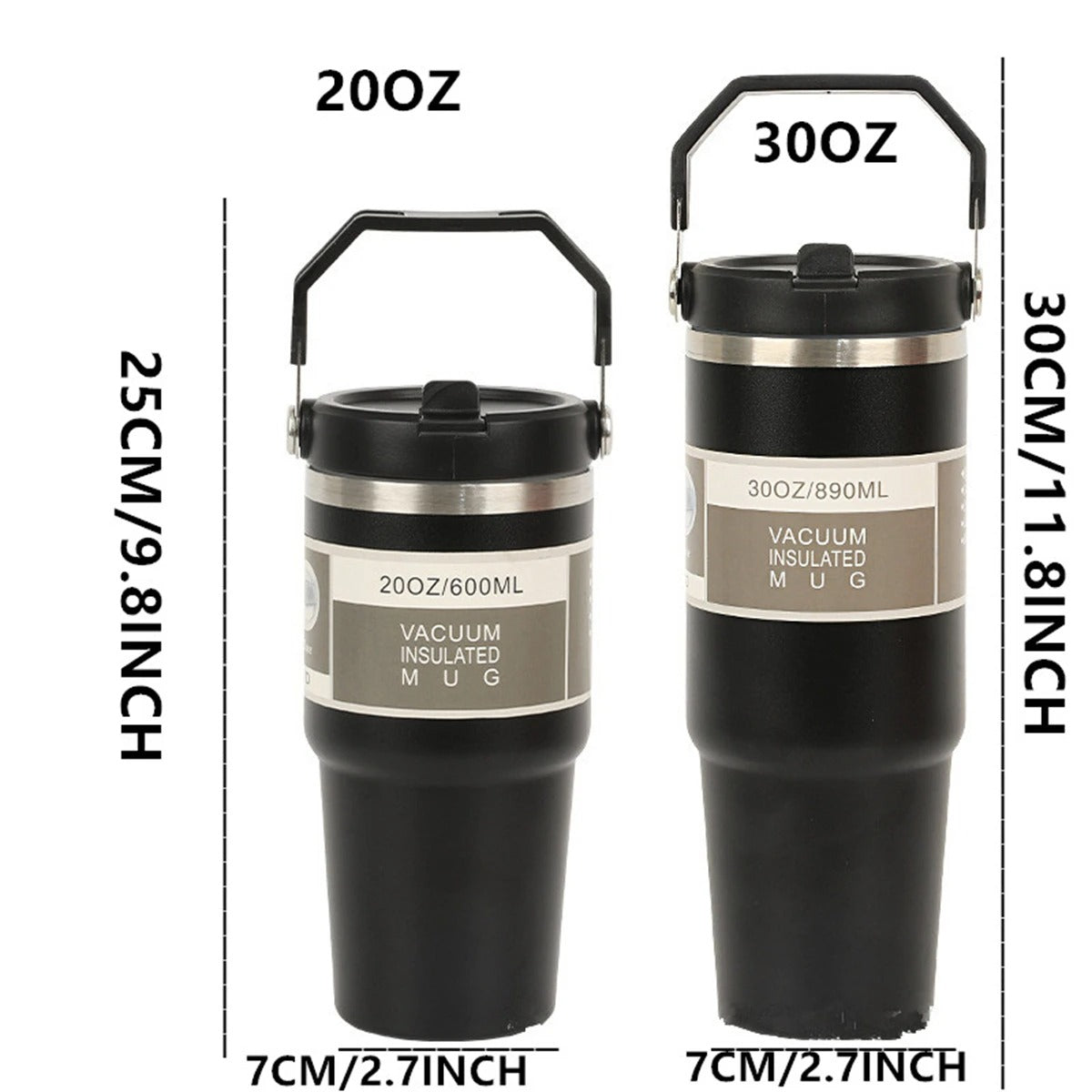 HydraCarry™ Vacuum Insulated Travel Tumbler